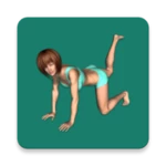 home workouts & gymnastics android application logo